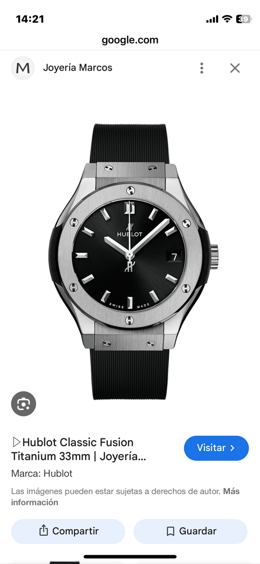 Relojes hublot